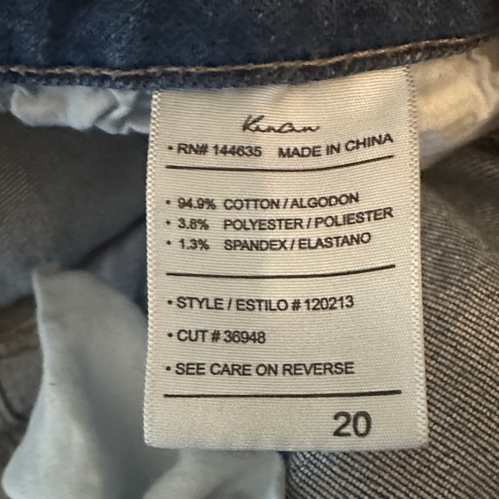 KanCan Women's Ripped Skinny Jeans - Blue - Picture 9 of 9